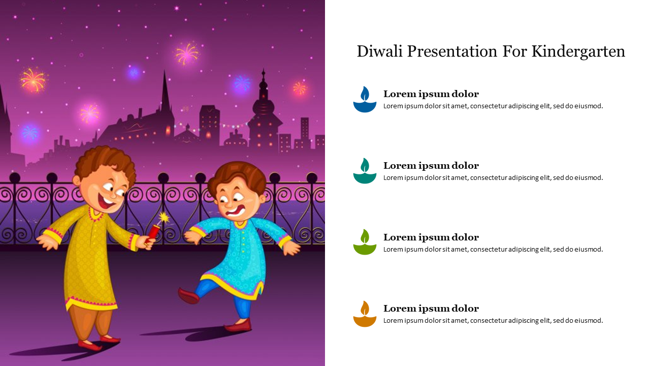 Diwali Presentation For Kindergarten